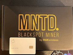 MNTD Rak Helium Miner Blackspot US915 HNT Black Hotspot Brand New READY TO SHIP