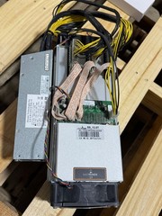 Bitmain Antminer S9_13.5T With Power Supply APW3++-12-1600 Works Great