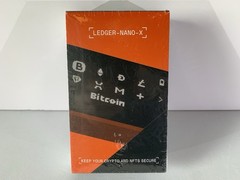 Ledger Nano X Cryptocurrency Bluetooth Hardware Wallet