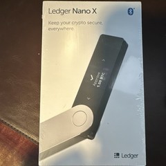Brand new Ledger Nano X Bluetooth Crypto Hardware Wallet, CC EAL5+ Secure Chip