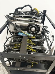 💰 FLASH DEAL 💰 Crypto Mining Rig with 16 GPUs $24,300 MSRP (Mint Condition)