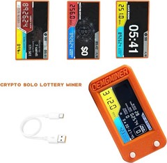 NerdMiner V2 Pro 300KH/s T-Display S3 Bitcoin Solo Lottery Miner — Low Power …