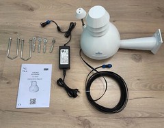 Type 1 Airqino Planet Watch Air QUALITY Monitor. Crypto Miner Device. Pre-Owned.