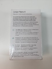 Ledger — Nano X Crypto Hardware Wallet — Bluetooth — Onyx Black