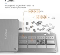Compact Cold Storage Solution for Cryptocurrency — Fireproof Seed Phrase Tablet