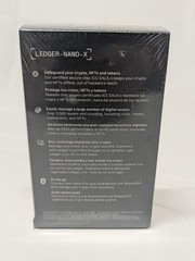 Ledger Nano X Crypto Hardware Wallet – Brand New Factory Sealed – Bluetooth
