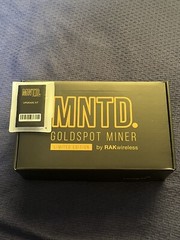 MNTD goldspot limited edition Helium Hotspot Miner — US 915 MhZ With Upgrade Kit