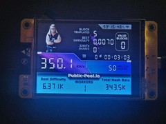 Nerdminer V2 350KH/s ☆Dog The Bounty Hunter☆ Bitcoin Solo Nerd Miner + Case