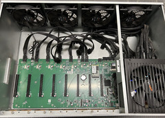 Crypto Mining Rig 8 GPU — Intel 2.90GHz 8GB RAM 128GB SSD 1200W PSU Win10Pro