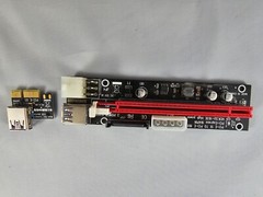 Lot of 6 — PCIE Riser for Ethereum Mining Rigs, GPU Risers for ETH Mining Rigs