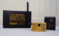MNTD Goldspot Helium Miner $HNT by RAK w/ 64GB SD CARD 915 MHz Limited Edition 