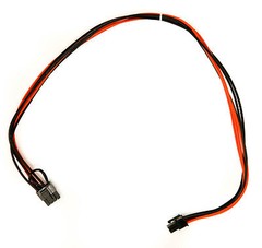 8 pack 6 pin PCI to 6+2 pin male to male PCI cable 24 inch length 16 AWG UL 1007