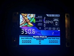 Nerdminer V2 350KH/s ☆Exodia Left Leg Edition☆ Bitcoin Solo Nerd Miner (No Case)