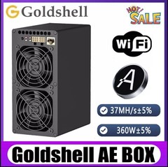 Goldshell AE BOX 37Mh/s 360W – ALEO Miner – Input 110~240V
