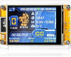 NerdMiner V2 — 2.8″ Display Crypto Miner, 1000KH/s Hash Rate#