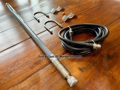 1 KIT…5.8 dBi, US915, Helium Miner Antenna + LMR400 Cable + Mount + Adapter