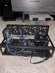 *WORKS*Mining Rig (TB360-BTC PRO 2.0, REVOLUTION D.F.2 1200, GEFORCE 1660 SUPER)