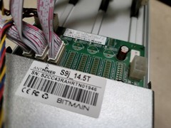 Antminer S9j 14.5T AS IS FOR PARTS OR REPAIR UNTESTED READ AD