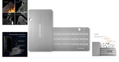 Durable Crypto Seed Storage Tablet — Complete Set with Anti-Tampering Features