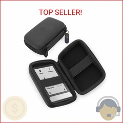 CASEMATIX Carry Case Compatible with Ledger STAX Crypto Wallet and Ledger Flex W