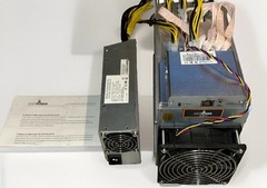 Bitmain Antminer L3++ Miner 580MH/s with NEW 1600W APW PSU — LTC/DOGE Miner