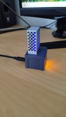 NerdMiner v2 Bitcoin Solo Miner — USB-C Desktop Crypto Gadget LED