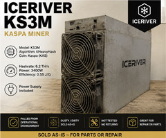 IceRiver KS3M 6TH KAS Miner 6TH US Shipped