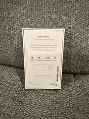 Ledger Nano S Cryptocurrency Hardware Wallet — Factory Sealed New in Box