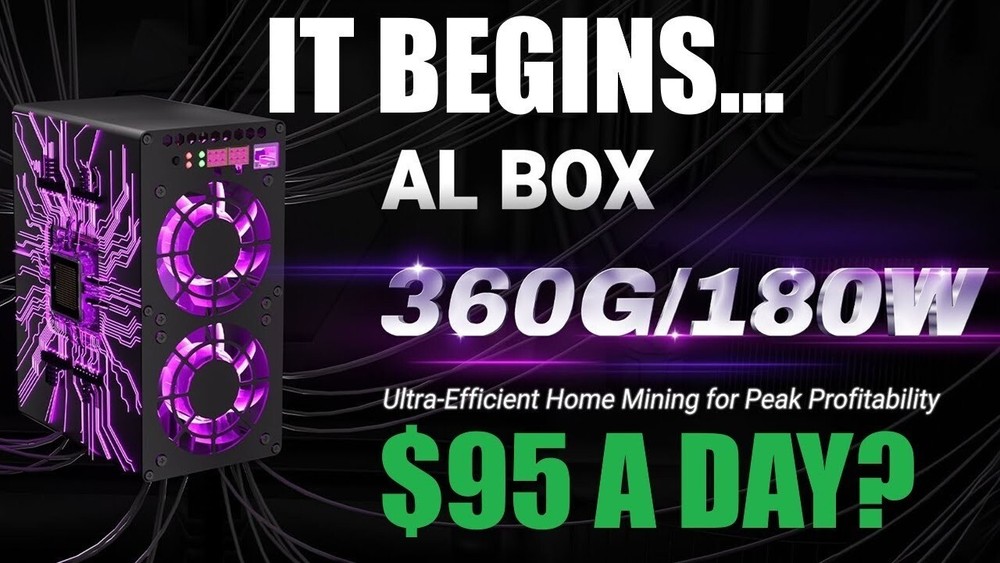 Goldshell AL BOX 360G 180W ALPH Miner Blake3 Alephium